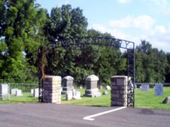 Oakland Cemetery Entrance