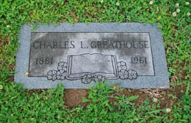 Charles L. Greathouse Tombstone